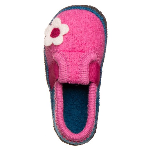 lamino Kapcie &quot;Blume&quot; w kolorze granatowo-różowym Lamino 26 promocja Limango Polska