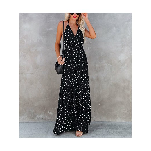 LA Angels Sukienka w kolorze czarno-białym La Angels M wyprzedaż Limango Polska