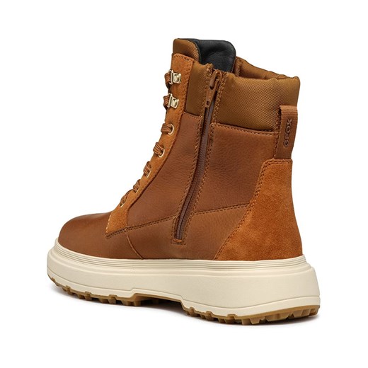 Geox Skórzane botki &quot;Lamidie + Grip&quot; w kolorze jasnobrązowym Geox 37 okazja Limango Polska