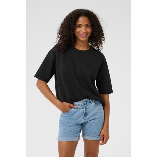Kaffe Koszulka w kolorze czarnym Kaffe L wyprzedaż Limango Polska