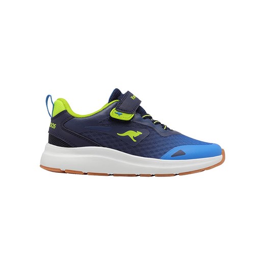 Kangaroos Sneakersy &quot;KB-Pang EV&quot; w kolorze błękitno-granatowo-limonkowym ze sklepu Limango Polska w kategorii Buty sportowe dziecięce - zdjęcie 185136001
