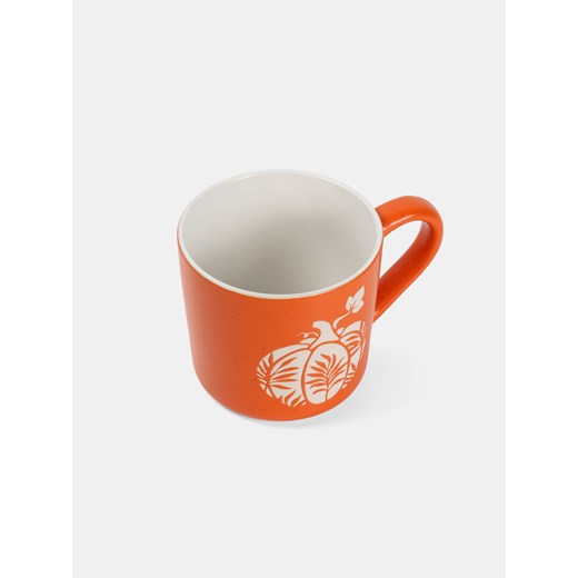 Sinsay - Kubek z nadrukiem jesiennym - pomarańczowy Sinsay One Size Sinsay