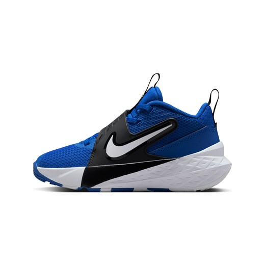 Buty dla małych dzieci Nike Team Hustle D 12 - Niebieski ze sklepu Nike poland w kategorii Buty sportowe dziecięce - zdjęcie 185137032
