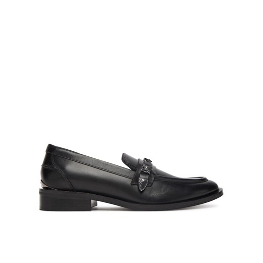 Loafersy Bronx Next Wagon 66652-US Czarny ze sklepu eobuwie.pl w kategorii Lordsy damskie - zdjęcie 185138062