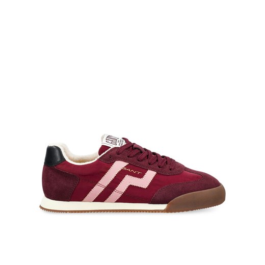 Sneakersy Gant 31531035 Bordowy ze sklepu eobuwie.pl w kategorii Buty sportowe damskie - zdjęcie 185138191