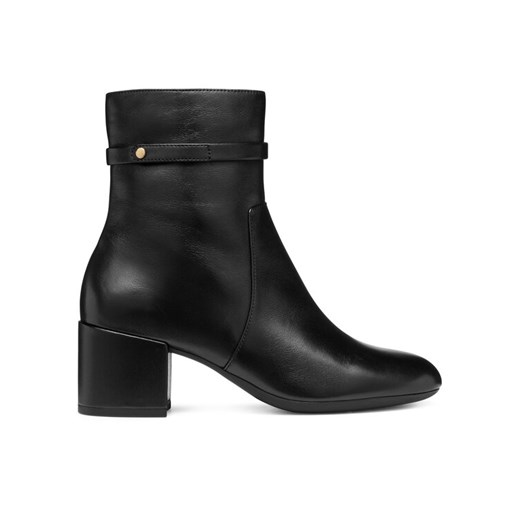 Geox Botki D Eleana D56TWC 00085 C9999 Czarny ze sklepu MODIVO w kategorii Botki - zdjęcie 185138710