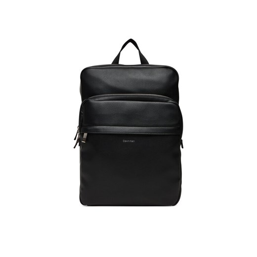 Calvin Klein Plecak Raised Slim Square Backpack LV04D3156G Czarny ze sklepu MODIVO w kategorii Plecaki - zdjęcie 185138720