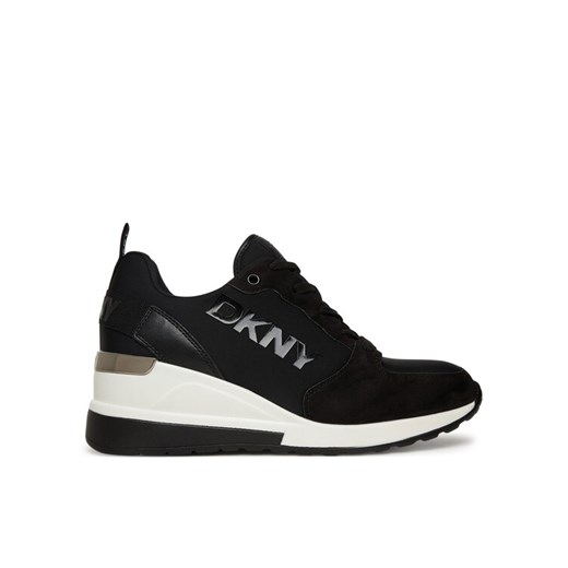 DKNY Sneakersy K3502962 Czarny ze sklepu MODIVO w kategorii Buty sportowe damskie - zdjęcie 185138722