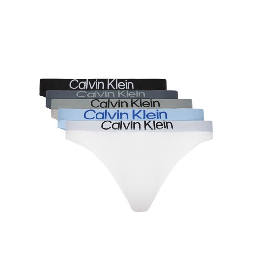 Calvin Klein Underwear Komplet 5 par fig klasycznych LV00QD5332 Kolorowy ze sklepu MODIVO w kategorii Majtki damskie - zdjęcie 185138782