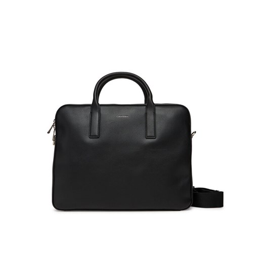 Calvin Klein Torba na laptopa Raised Commuter LV04D3157G Czarny ze sklepu MODIVO w kategorii Torby na laptopa - zdjęcie 185138813