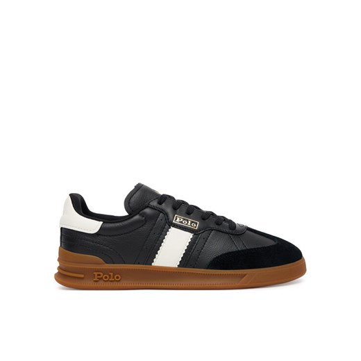Polo Ralph Lauren Sneakersy Aera 804956688008 Czarny ze sklepu MODIVO w kategorii Buty sportowe damskie - zdjęcie 185138852