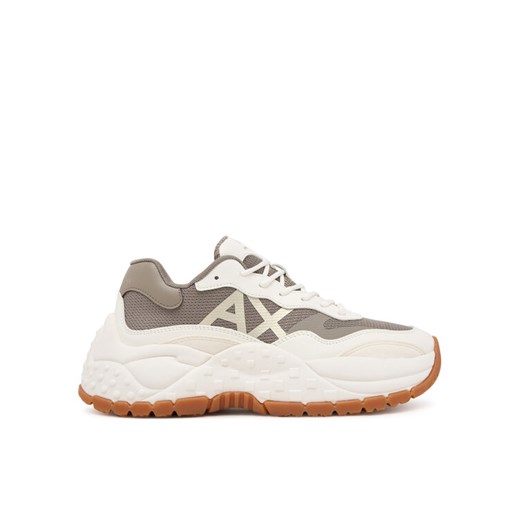 Armani Exchange Sneakersy XW001626 AF19530 MZ281 Khaki ze sklepu MODIVO w kategorii Buty sportowe damskie - zdjęcie 185138871