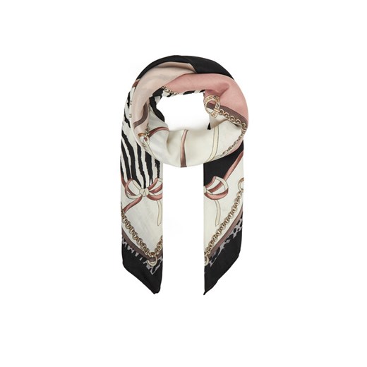 Liu Jo Chusta Foulard Ribbon Anima 2F5083 T0300 Beżowy ze sklepu MODIVO w kategorii Szaliki i chusty damskie - zdjęcie 185138904