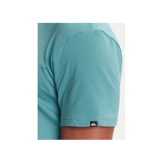 Quiksilver T-Shirt EQYZT08174 Zielony Regular Fit Quiksilver M MODIVO