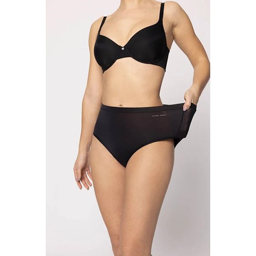 Figi damskie wysokie elastyczne czarne 19697, Kolor czarny, Rozmiar uniwersalny, Ysabel Mora uniwersalny Primodo okazja