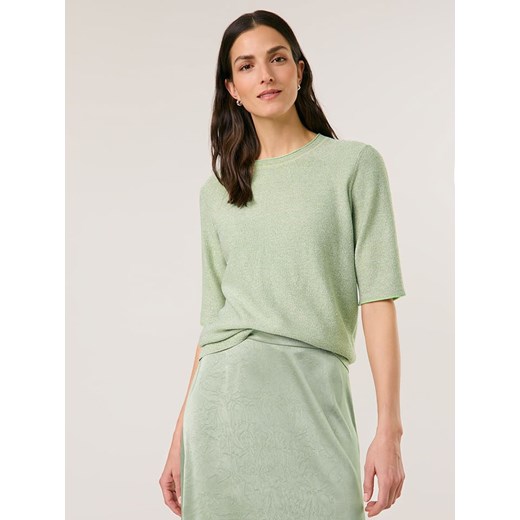 Gerry Weber Sweter w kolorze zielonym ze sklepu Limango Polska w kategorii Swetry damskie - zdjęcie 185140100