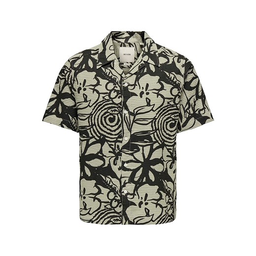 ONLY &amp; SONS Koszula - Regular fit - w kolorze beżowym ze sklepu Limango Polska w kategorii Koszule męskie - zdjęcie 185140132