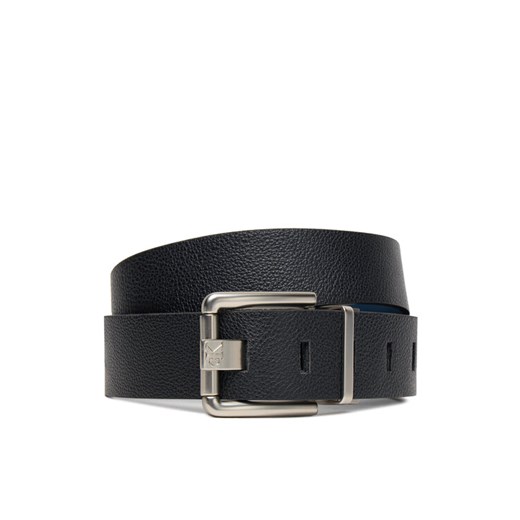 Pasek Męski Calvin Klein Ck Prong Buckle 35Mm Rev LV04D7029G Czarny ze sklepu eobuwie.pl w kategorii Paski męskie - zdjęcie 185140290