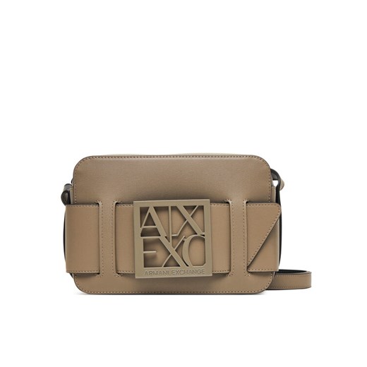 Torebka Armani Exchange 942699 0A874 U6242 Brązowy ze sklepu eobuwie.pl w kategorii Listonoszki - zdjęcie 185140303