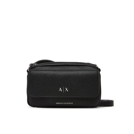 Torebka Armani Exchange XW001547 AF17019 UC001 Czarny ze sklepu eobuwie.pl w kategorii Listonoszki - zdjęcie 185140353