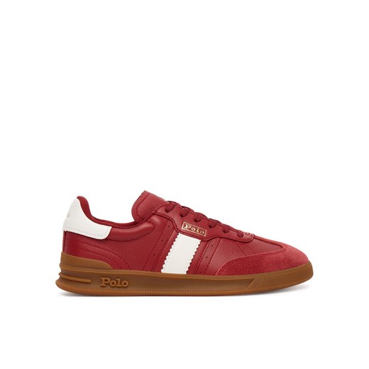 Sneakersy Polo Ralph Lauren Aera 804956688005 Czerwony ze sklepu eobuwie.pl w kategorii Buty sportowe damskie - zdjęcie 185140372