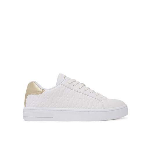 Sneakersy Armani Exchange XDX165 XV891 T782 Biały ze sklepu eobuwie.pl w kategorii Buty sportowe damskie - zdjęcie 185140374