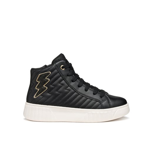 Sneakersy Geox J Mikiroshi J56DVE 000BC C9999 S Czarny ze sklepu eobuwie.pl w kategorii Buty sportowe dziecięce - zdjęcie 185140402