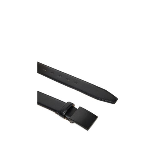Pasek Męski Calvin Klein Titlecase Plaque Buckle 32Mm LV04D7030G Czarny Calvin Klein 95 eobuwie.pl
