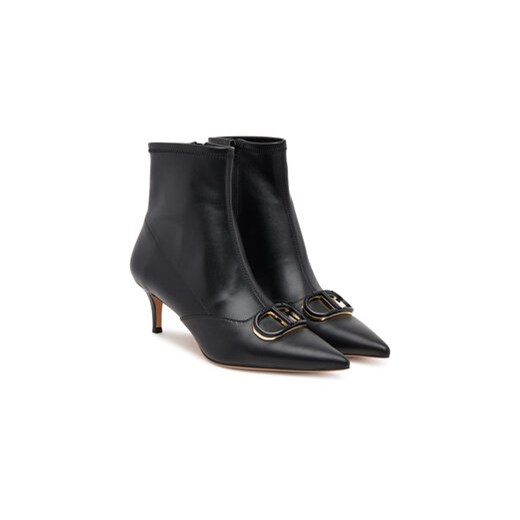 Botki TWINSET 252TCP034 00006 Czarny Twinset 36 eobuwie.pl