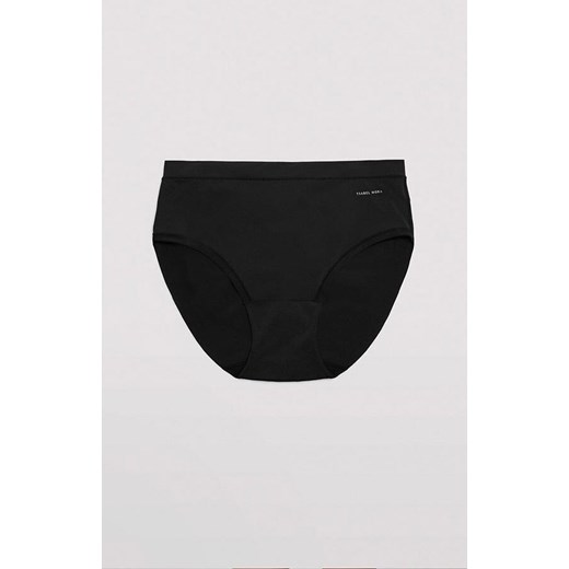 Figi damskie elastyczne typu midi czarne 19696, Kolor czarny, Rozmiar Ysabel Mora uniwersalny okazyjna cena Intymna