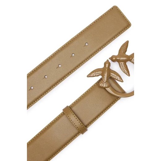 Pinko Skórzany pasek LOVE BERRY Pinko S okazyjna cena Gomez Fashion Store