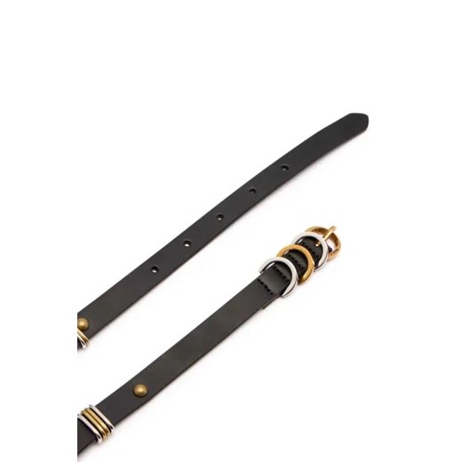 Pinko Skórzany pasek CERISE H1,5 Pinko M okazja Gomez Fashion Store