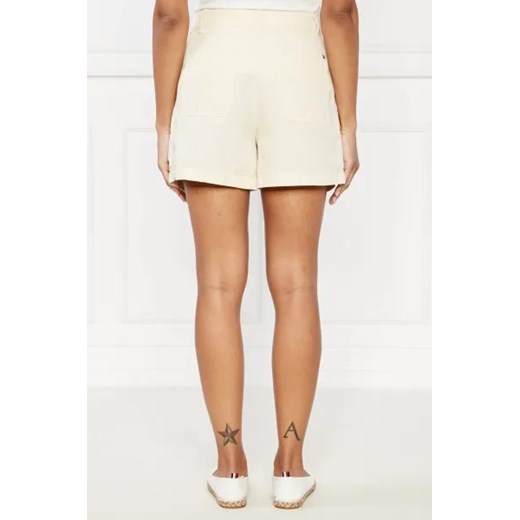 Tommy Hilfiger Szorty | Relaxed fit | z dodatkiem lnu Tommy Hilfiger 34 okazja Gomez Fashion Store
