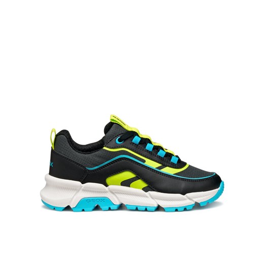 Sneakersy Geox J Flexyper Plus J56MVB 0FU54 C0035 S Czarny ze sklepu eobuwie.pl w kategorii Buty sportowe dziecięce - zdjęcie 185353301