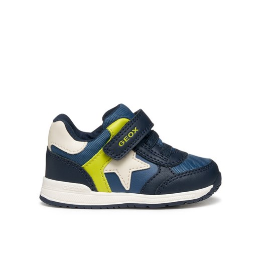 Geox Sneakersy B Rishon B560RA 054FU C4062 Granatowy ze sklepu MODIVO w kategorii Buty sportowe dziecięce - zdjęcie 185353781