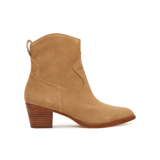 LAUREN RALPH LAUREN Botki 802974389001 Brązowy ze sklepu MODIVO w kategorii Botki - zdjęcie 185353851
