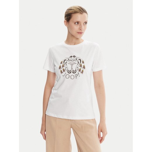 JOOP! T-Shirt 58 253JE58Tippy 30047767 Biały Slim Fit ze sklepu MODIVO w kategorii Bluzki damskie - zdjęcie 185353891