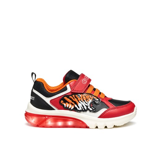 Geox Sneakersy J Ciberdron J56LBB 054CE C0020 D Czerwony ze sklepu MODIVO w kategorii Buty sportowe dziecięce - zdjęcie 185353941