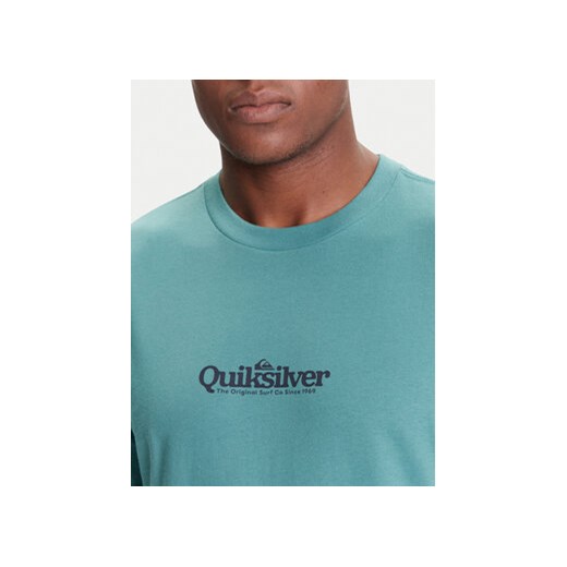 Quiksilver T-Shirt EQYZT08174 Zielony Regular Fit Quiksilver XXL MODIVO