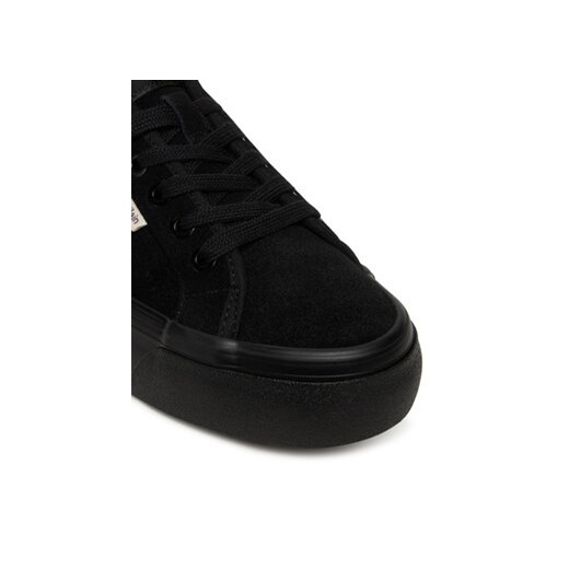 Calvin Klein Sneakersy Vulc Flatf Lace Up Sue/Wl Ck YW0YW02000 Czarny Calvin Klein 38 MODIVO