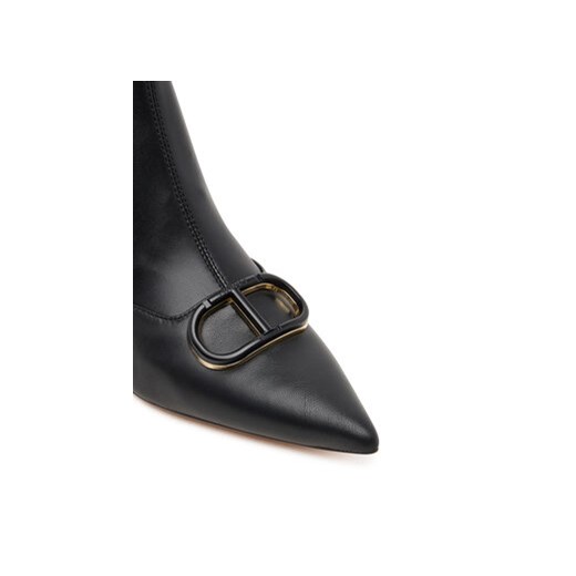 TWINSET Botki 252TCP034 00006 Czarny Twinset 39 MODIVO