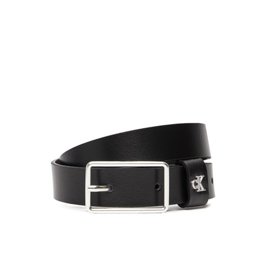 Pasek Damski Calvin Klein LV04F7050G Czarny ze sklepu eobuwie.pl w kategorii Paski damskie - zdjęcie 185356634