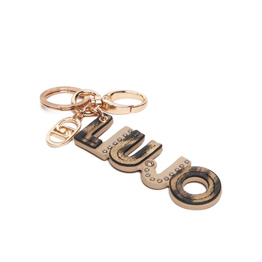 Brelok Liu Jo Key Ring AF5209 E0419 Beżowy ze sklepu eobuwie.pl w kategorii Breloki - zdjęcie 185356644