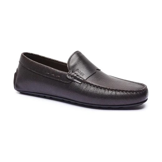 BOSS BLACK Skórzane mokasyny Noel_Mocc_prw ze sklepu Gomez Fashion Store w kategorii Mokasyny męskie - zdjęcie 185356854