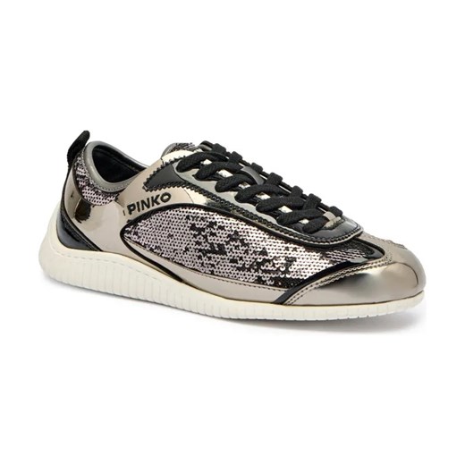Pinko Sneakersy REBY 10 | z dodatkiem skóry ze sklepu Gomez Fashion Store w kategorii Buty sportowe damskie - zdjęcie 185356863