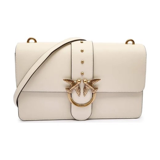 Pinko Skórzana listonoszka LOVE ONE CLASSIC CL ze sklepu Gomez Fashion Store w kategorii Listonoszki - zdjęcie 185356892