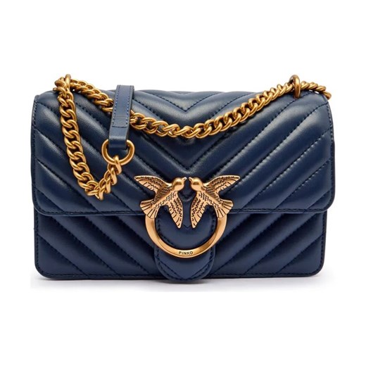 Pinko Skórzana torebka na ramię Love One Mini ze sklepu Gomez Fashion Store w kategorii Listonoszki - zdjęcie 185356964