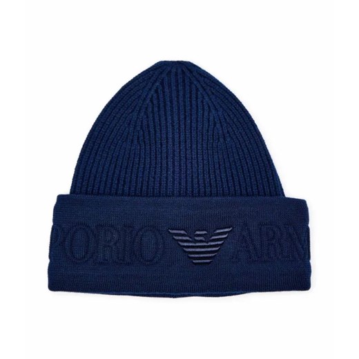 Emporio Armani Wełniana czapka ze sklepu Gomez Fashion Store w kategorii Czapki zimowe męskie - zdjęcie 185356982