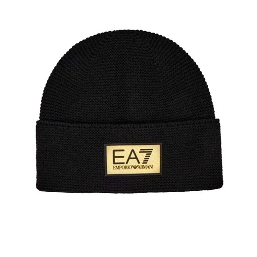EA7 Wełniana czapka ze sklepu Gomez Fashion Store w kategorii Czapki zimowe męskie - zdjęcie 185357002