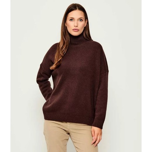 Weekend MaxMara Wełniany golf BORGIA | Loose fit ze sklepu Gomez Fashion Store w kategorii Swetry damskie - zdjęcie 185357053
